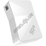 Фото USB Flash 16Gb SILICON POWER Touch T08 White SP016GBUF2T08V1W)
