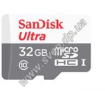 Фото microSD HC 32Gb SanDisk Class 10 (UHS-1, без переходника SDSQUNB-032G-GN3MN)