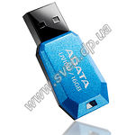 Фото USB Flash 16Gb A-DATA UV100 Blue Diamond AUV100-16G-RBL)