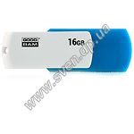 Фото USB Flash 16GB GOODRAM COLOUR Mix UCO2 blue-White (UCO2-0160MXR11)