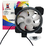 Вентилятор Cooling Baby 12025HRI2L 3D-Spectrum 120x120x25 HB,25дБ,12V,1300об/мин,3-p+4-p Molex - фото