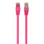 Фото Кабель patch cord  0.25м FTP Pink Cablexpert PP6-0.25M/RO