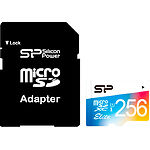 Фото microSD XC 256 GB SILICON POWER Elite Class10 UHS-I (SP256GBSTXBU1V21SP) с SD переходником