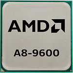 Фото CPU AMD A8 9600, 3.,4GHz, X4 Quad-Core Socket-AM4 Tray (AD9600AGM44AB)