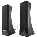 Фото Акустическая система SVEN 235 black, 2*2W speaker, 2mini-jack 3,5 #1