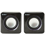 Фото Акустическая система SVEN 315 black, 2*2,5W speaker, 2mini-jack 3,5 + USB #3