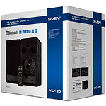 Фото Акустическая система SVEN MC-20 black, 2x45 Вт, Bluetooth, USB flash, SD, FM, ДУ #1