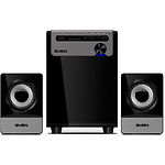Фото Акустическая система SVEN MS-110 black, 2.1 5W Woofer + 2*2,5W speaker USB/SD #6