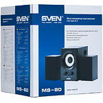 Фото Акустическая система SVEN MS-80 black, 2.1 5W Woofer + 2*1W speaker #1