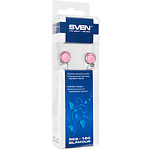 Фото SVEN  GD-1600 Glamour white-pink (SEB-160) наушники для плеера #1