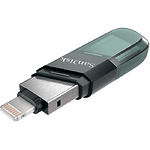 Фото USB Flash 64Gb SanDisk iXpand Flip Lightning Apple/USB3.0 (SDIX90N-064G-GN6NN) #2
