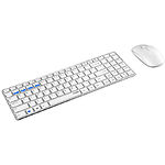 Клавиатура + мышь RAPOO 9300m белые wireless - фото