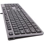Фото Клавиатура A4tech KV-300H USB, X-Key, Gray, USB hub 2 port #3