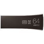 Фото USB Flash 64GB SAMSUNG Bar Plus Black USB 3.1 MUF-64BE4/APC #2
