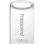 Фото USB Flash  128Gb Transcend JetFlash 710s (TS128GJF710S) USB 3.0 Silver #2