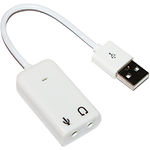Фото Sound Card Dynamode USB-SOUND7-WHITE (C-Media 8(7.1) каналов) #1