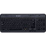 Фото Клавиатура Logitech Wireless Keyboard K360 black, USB, box (920-003095) #2