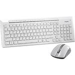 Фото Клавиатура+мышь RAPOO 8210m Wireless White #3