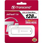 Фото USB Flash  128Gb Transcend JetFlash 730 White (TS128GJF730) #1