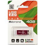 Фото USB Flash - 4GB (Mibrand Chameleon Pink MI2.0/CH4U6P) #1
