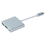 Фото Концентратор HUB USB 3.1 Dynamode Multiport USB 3.1 Type-C -> HDMI+RJ45+HDMI+1хUSB 3.0+1хUSB-C #2