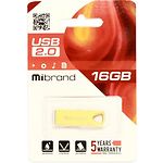 Фото USB Flash 16Gb Mibrand Taipan Gold (MI2.0/TA16U2G) #1