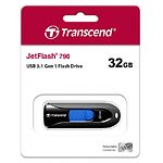 Фото USB Flash 32Gb TRANSCEND JetFlash TS32GJF790K USB 3.1 #1