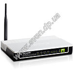 Фото Модем ADSL/маршрутизатор TP-Link TD-W8950N, WiFi, Ethernet 4 port, ADSL2/2+, Splitter