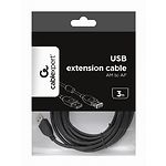 Фото Кабель Gembird Cablexpert CCF-USB2-AMAF-10, Premium, 3m удлинитель, ферро-фильтр, black #2