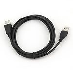 Фото Кабель Gembird Cablexpert CCP-USB2-AMAF-6, 1.8m удлинитель, двойной экран, black #3