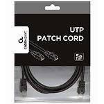 Фото Кабель patch cord  3м UTP Black Cablexpert PP12-3M/BK #1