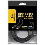 Фото Кабель Gembird Cablexpert CC-HDMI4-7.5M HDMI to HDMI gold 7.5m v2.0 #1