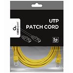Фото Кабель patch cord  5м UTP Yellow Cablexpert PP12-5M/Y #2