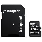 Фото microSD XC 256 GB GOODRAM Class 10 UHS-I (M1AA-2560R12) c SD переходником #2