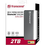 Фото внешний HDD TRANSCEND 2000GB ext. USB 3.1 2,5" (TS2TSJ25C3N) #1