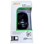Фото Мышка Acer 2.4G Wireless Optical Mouse Black (NP.MCE11.00T) #1