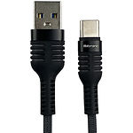 Фото Кабель Mibrand MI-13 Black-Grey (MIDC/13TBG) USB/Type-C, 1м, 2A, Feng World Charging Line