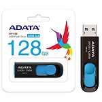 Фото USB Flash  128GB A-DATA UV128 Black-Blue USB3.1 (AUV128-128G-RBE) #3