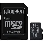 Фото microSD HC 8Gb KINGSTON Industrial Class10 A1 (SDCIT2/8GB) с SD переходником #1