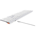 Фото Клавиатура A4tech FBX50C White с ножничными переключателями, Wireless + Bluetooth, до 4-х устройств #5