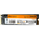 SSD жесткий диск Mibrand Caiman 256Gb M.2 NVMe 2280 PCIe3.0x4 (MIM.2SSD/CA256GB) - фото