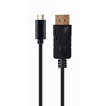 Кабель Cablexpert A-CM-DPM-01, USB-C на DisplayPort, 4K 60 Гц, 2 м - фото