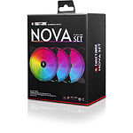 Фото Вентилятор 120мм CHIEFTEC Nova Set 3-Pack (NF-3012-RGB)