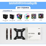 Фото Clip LGA1700 for Cooler CPU Zalman ZM-1700MKA, Крепление для кулеров