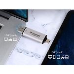 Фото SSD Transcend 1TB ESD310C External USB 3.2 Gen2 Type-C/Type-A (TS1TESD310C) Black