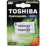 Аккумулятор TOSHIBA TNH-03GAE (00156699) AAA/R03, 950 mAh, NiMh, 2шт/blister - фото