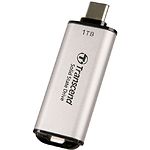 Фото SSD Transcend 1TB ESD300S External USB 3.2 Gen2 Type-C (TS1TESD300S) Silver #2