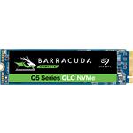 SSD жесткий диск Seagate BarraCuda Q5 1TB NVMe M.2 2280 PCIe Gen3 x4 (ZP1000CV3A001) 2400/1700 MB/s - фото