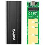 Карман Maiwo K1686P black Внеш. USB3.1 Type-C на M.2 SSD NVMe (PCIe) - фото