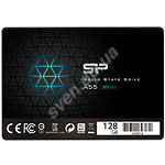 SSD жесткий диск Silicon Power A55 128Gb 2.5" 7mm, SATA III TLC (SP128GBSS3A55S25) - фото